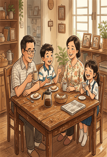 The Old Wooden Table