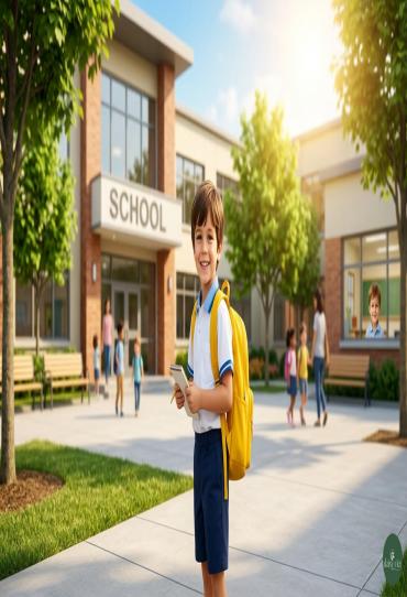 Ben's New School Day
