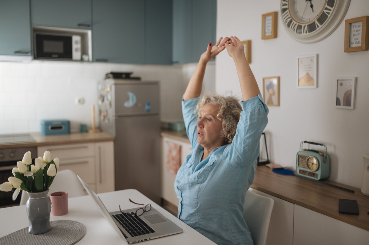 Person procrastinating at desk
