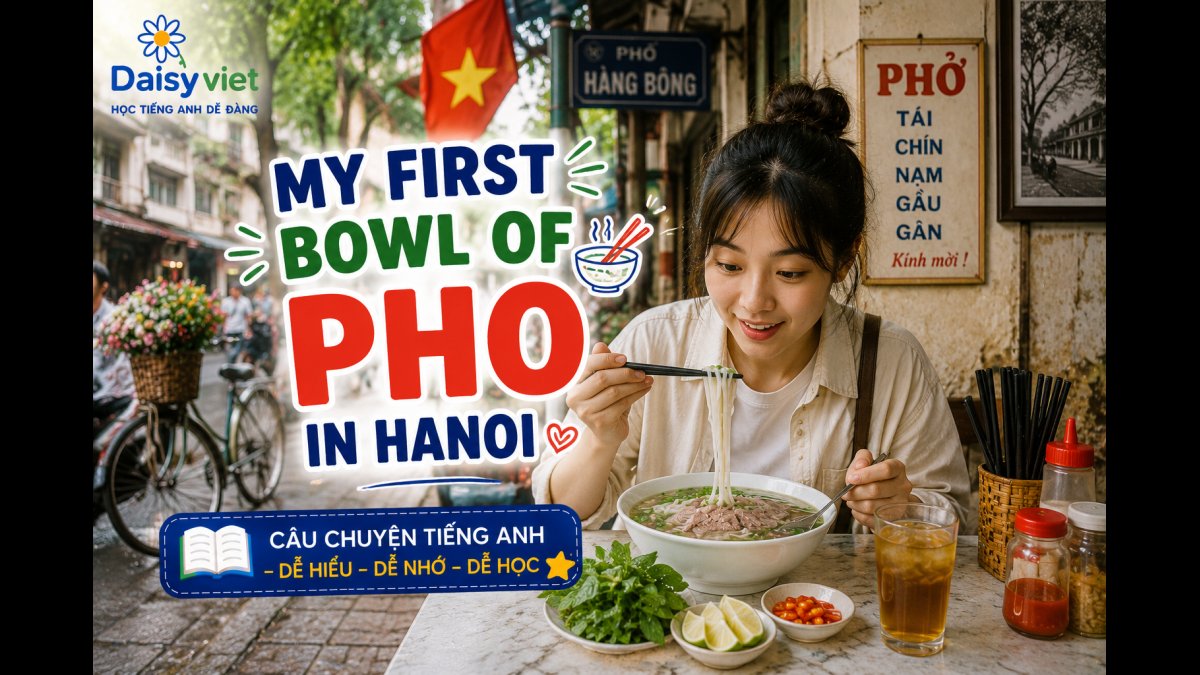 My First Bowl of Pho in Hanoi