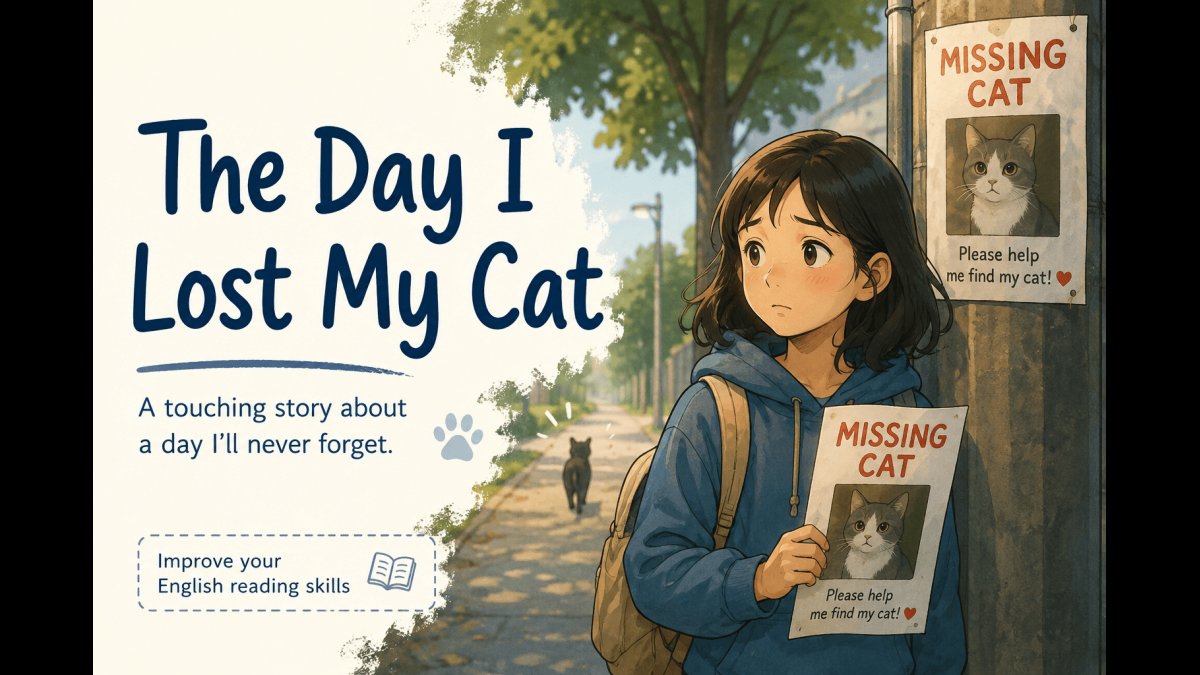 The Day I Lost My Cat