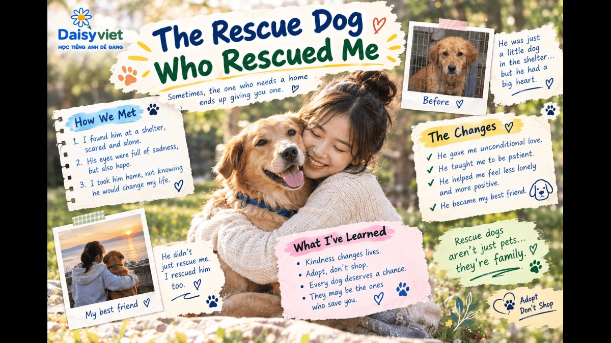 The Rescue Dog Who Rescued Me