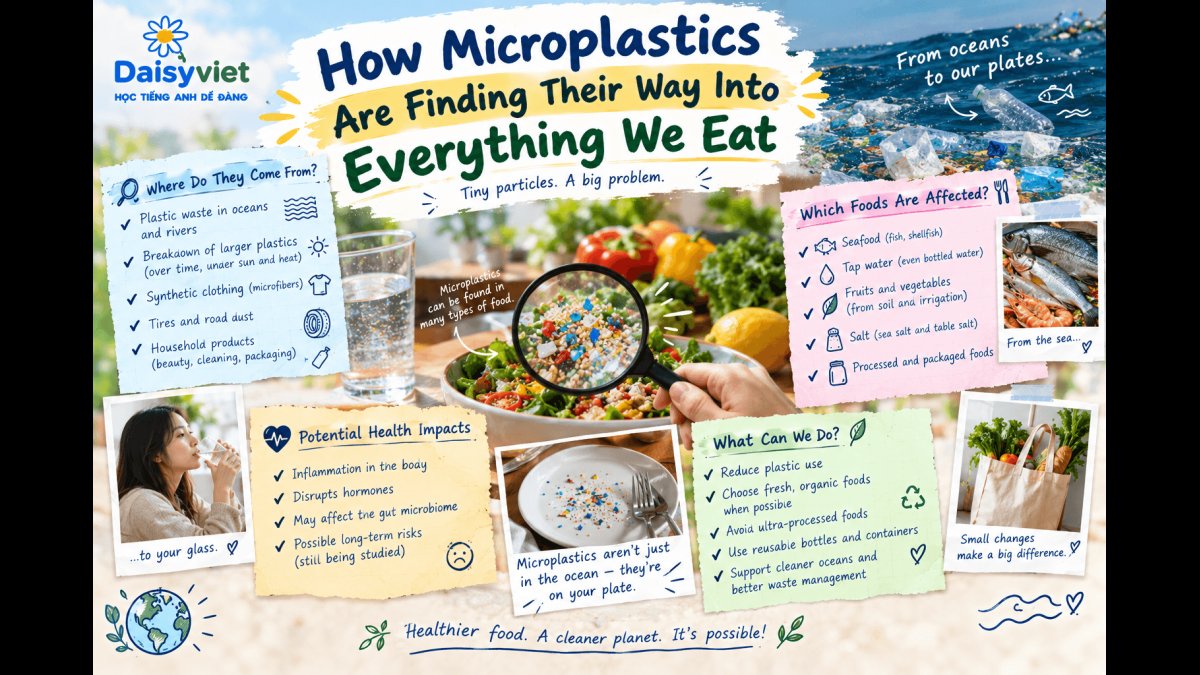 How Microplastics Are Finding Their Way Into Everything We Eat