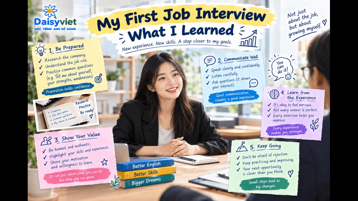 My First Job Interview: What I Learned