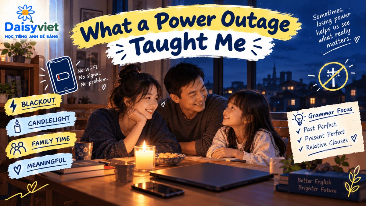 What a Power Outage Taught Me