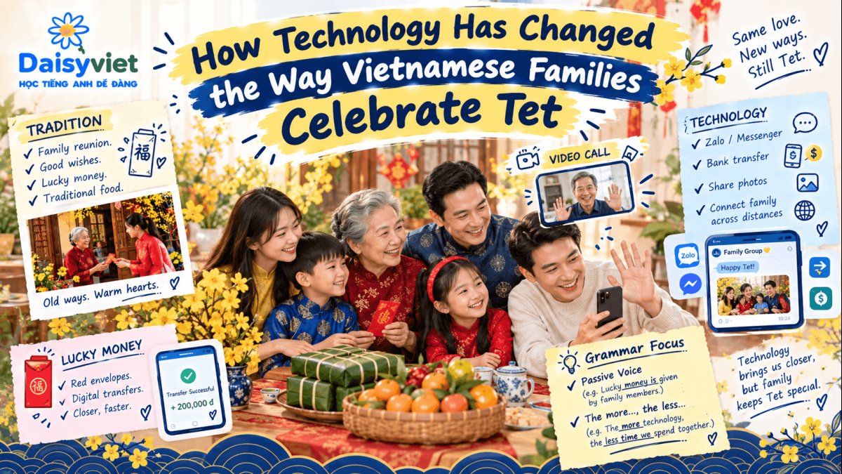 How Technology Has Changed the Way Vietnamese Families Celebrate Tet