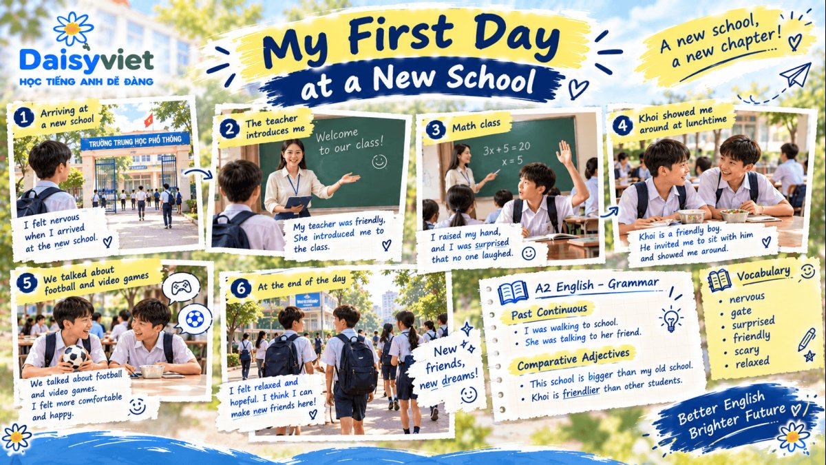 My First Day at a New School