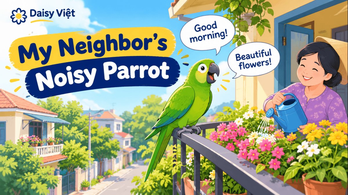 My Neighbor's Noisy Parrot