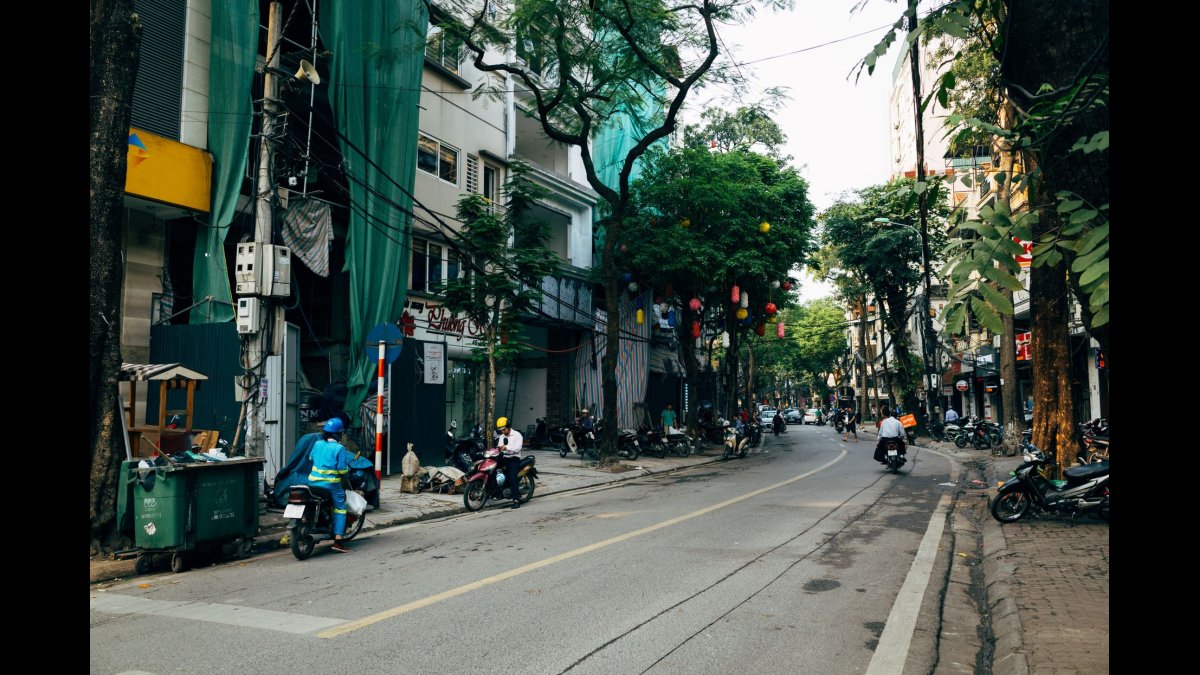 My First Xe Ôm Ride in Hanoi