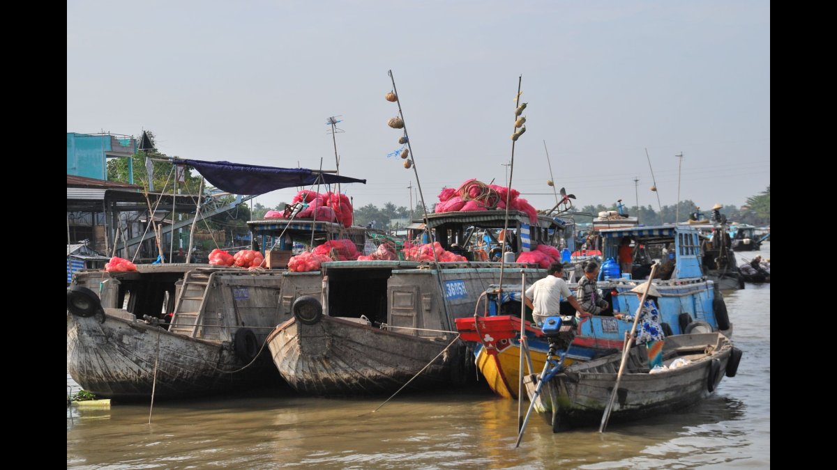 A Boat Trip on the Mekong Delta